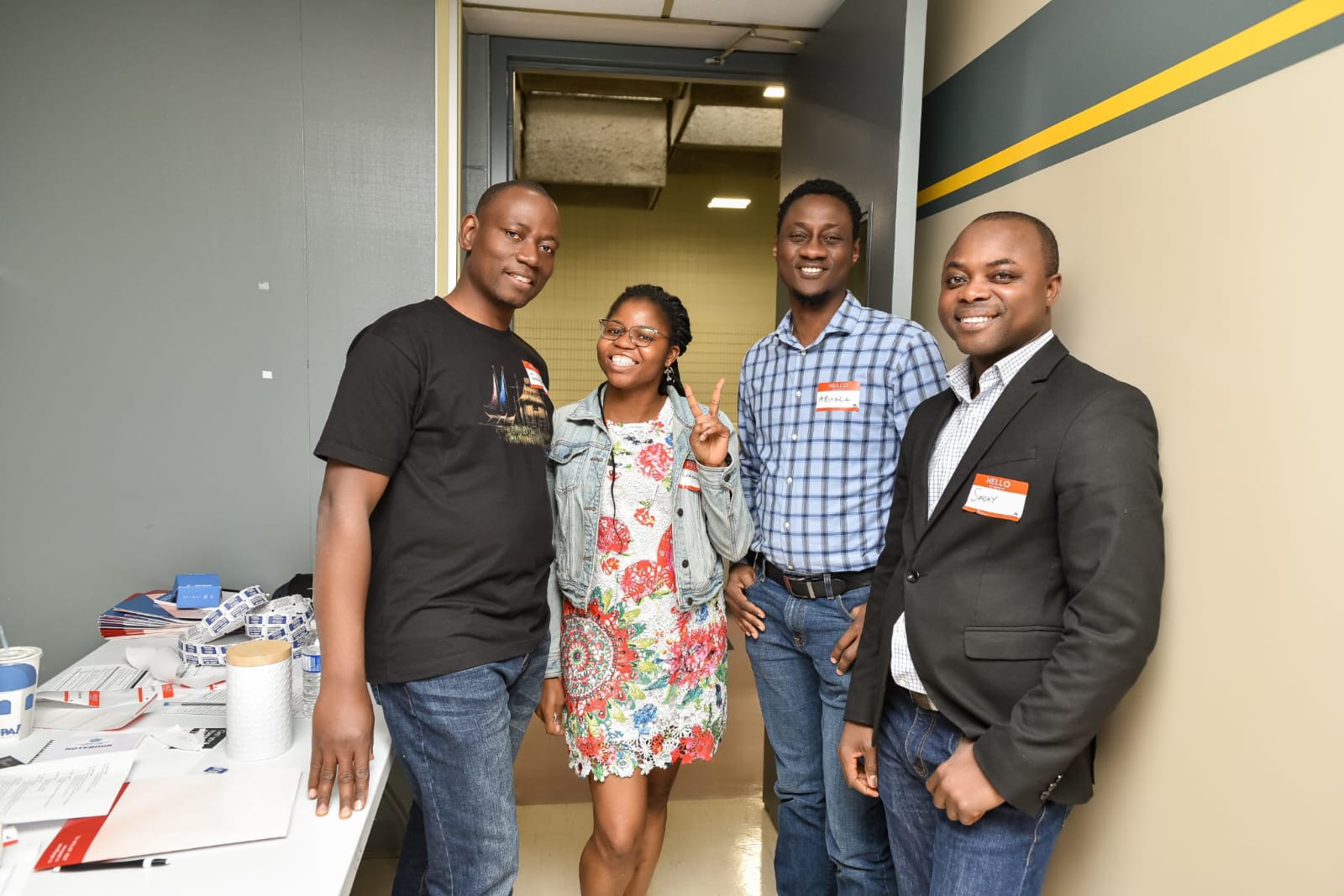 ROSIO Concepts team members at a community event